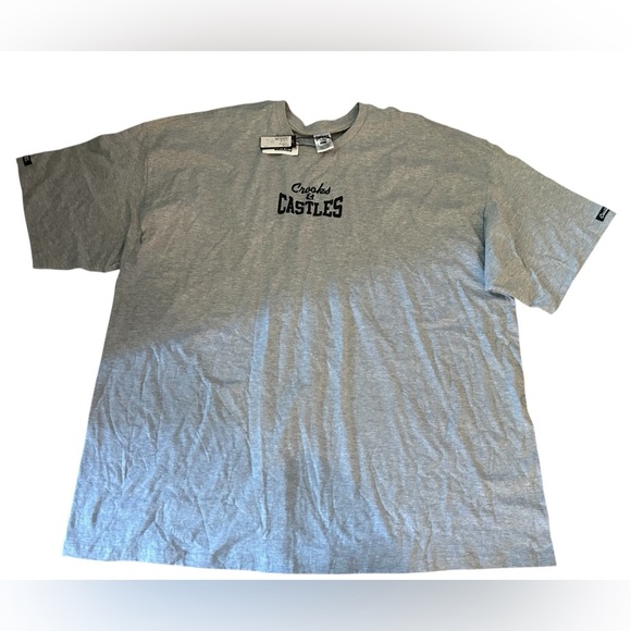 Crooks & Castles Light Gray Short Sleeve Tee - Picture 1 of 6